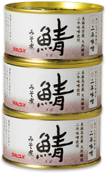 さばのみそ煮缶