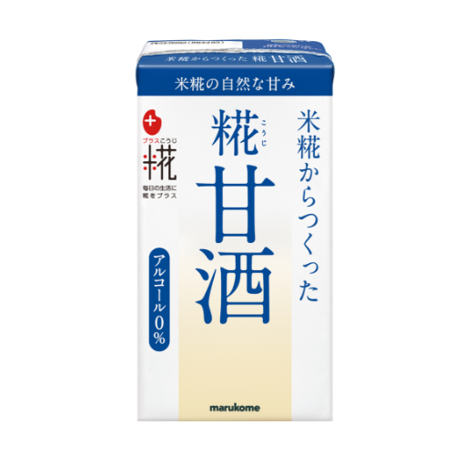 プラス糀 糀甘酒（ストロー付）125ml×18本【定期】