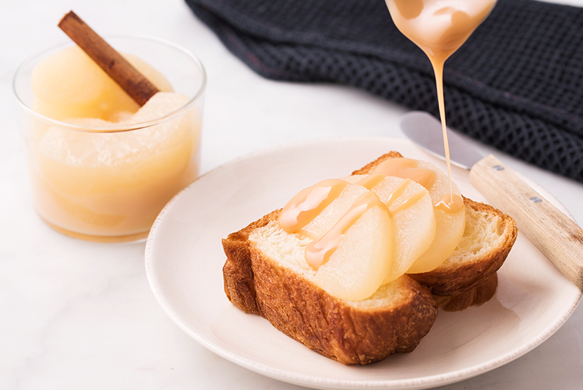 梨の濃厚糀甘酒コンポート