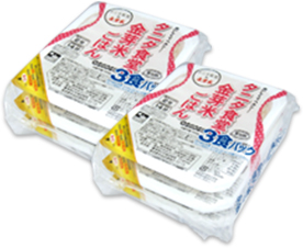 タニタ食堂の金芽米ごはんパック ごはん3個入×2