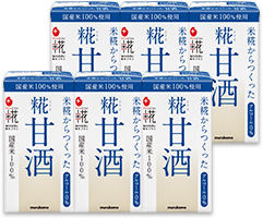 プラス糀 糀甘酒LL6本