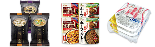 京懐石、大豆のお肉甘口セット、タニタ食堂(R)の金芽米(R)ごはん