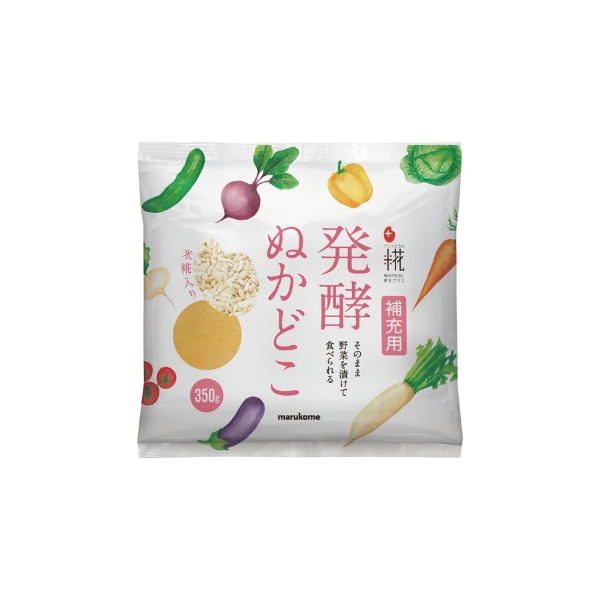 マルコメ 公式オンラインショッププラス糀 発酵ぬかどこ補充用 350g×2