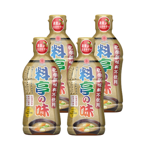 マルコメ 公式オンラインショップ 定期販売 液みそ料亭の味 四種合わせ 430ｇ 4本 お得な定期商品