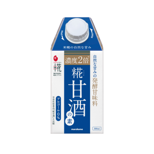 【定期販売】プラス糀 糀甘酒の素 500ml×3本