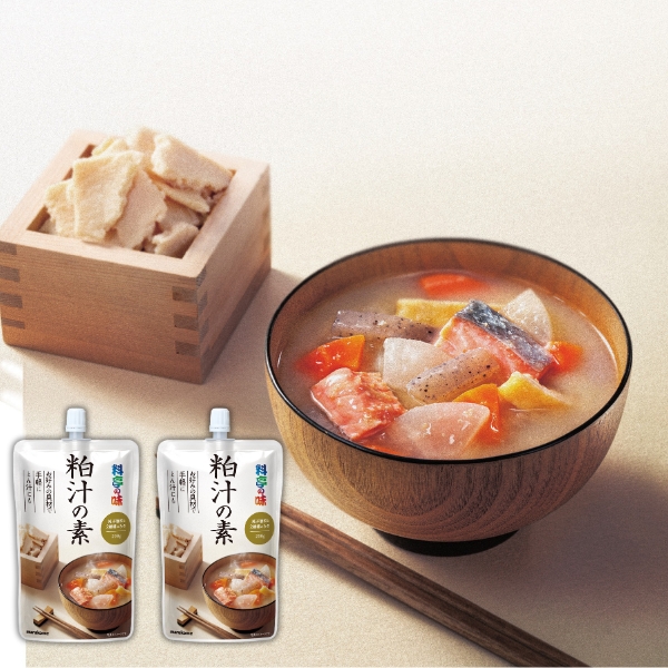【秋冬限定】料亭の味 粕汁の素　200g×2
