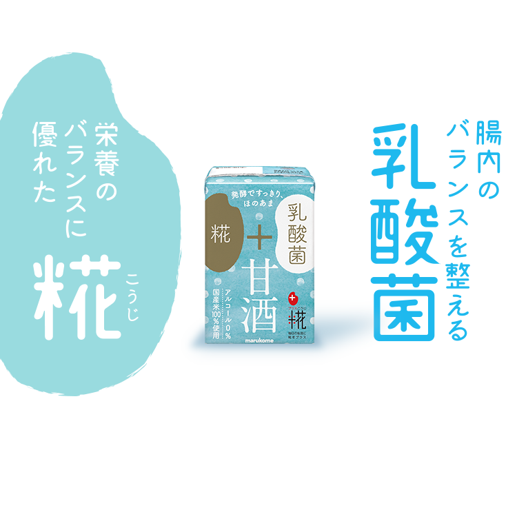 マルコメ 公式オンラインショップ乳酸菌糀甘酒LP